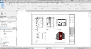 Architecture project “Villa verde”, Fernando Aravena – Revit model 2019