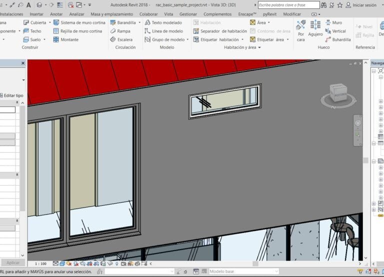 Bathroom window Revit , Ventana de baño Revit | Bimshares