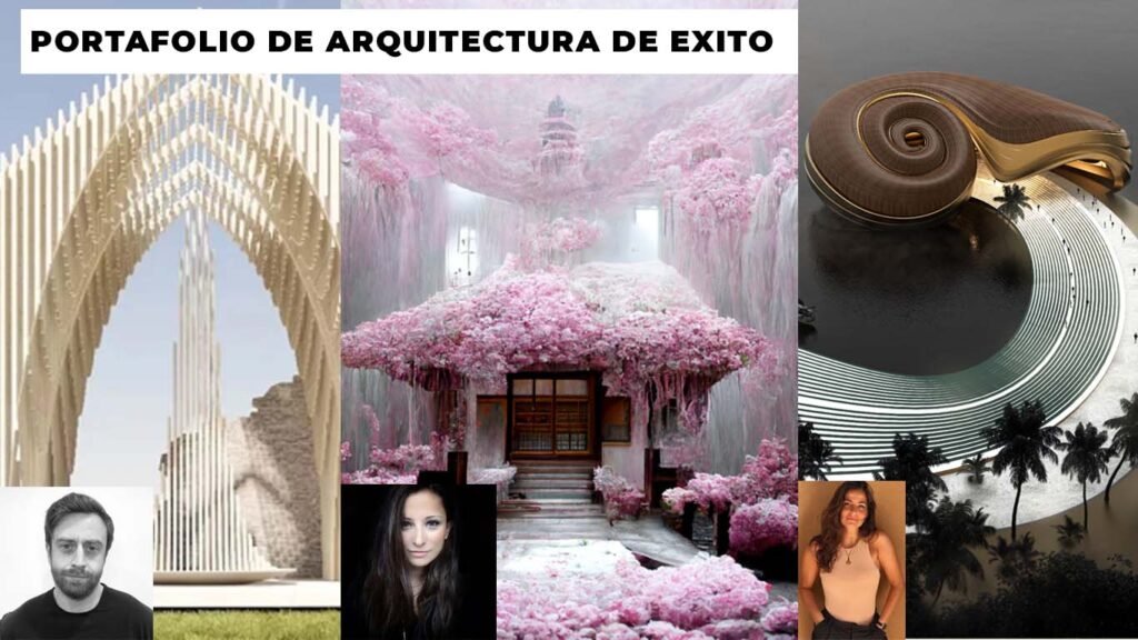 crear un portafolio de arquitectura