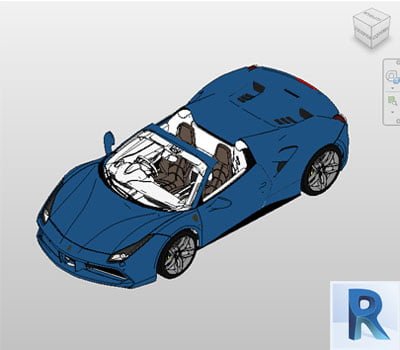 ferrari revit