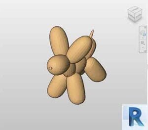 Revit accessory Dog plush