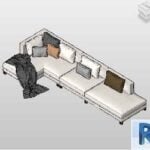 Sofa revit model