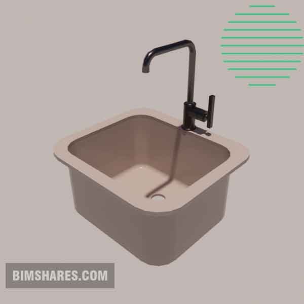 bathroom Sink revit