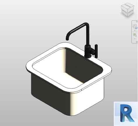 bathroom Sink revit