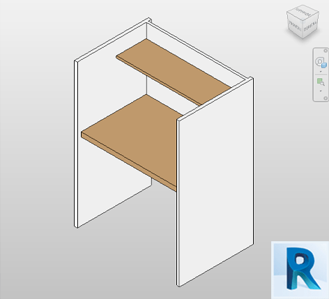 Revit single carrel