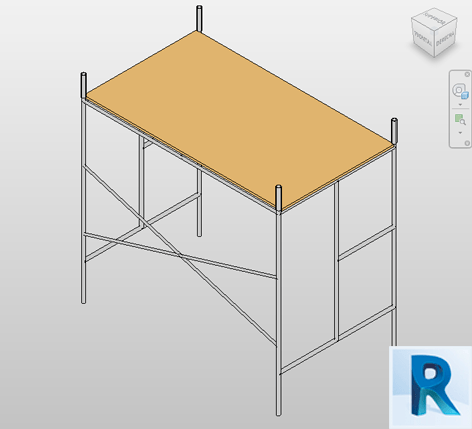 Revit caffolding