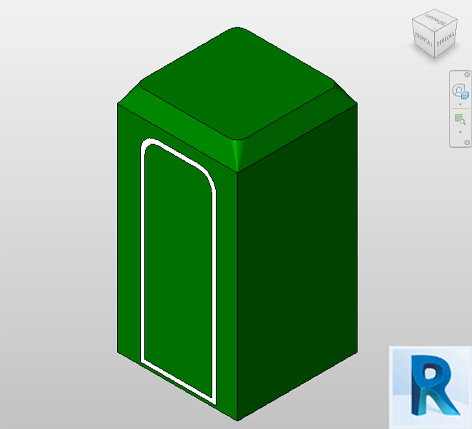 Revit porta john parametric