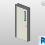 Revit door single vision lite