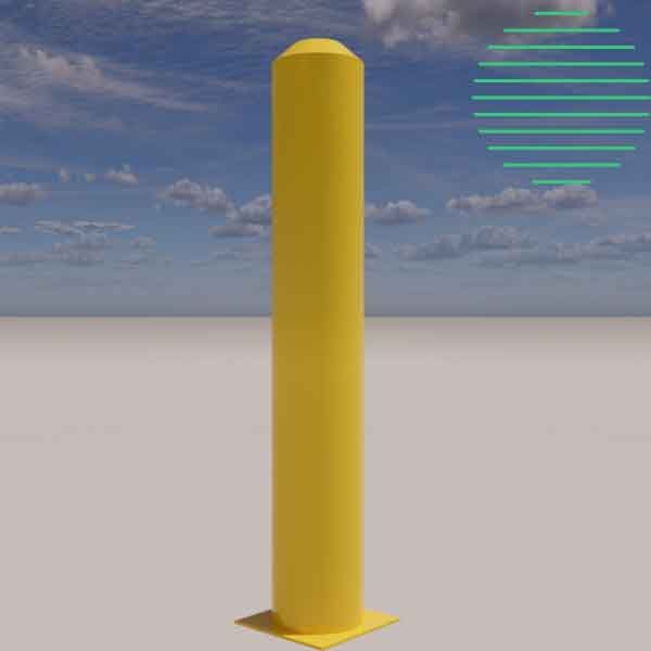 Heavy duty bollard Revit