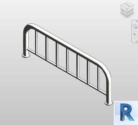 Bike Stand Revit model