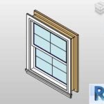 Revit window single