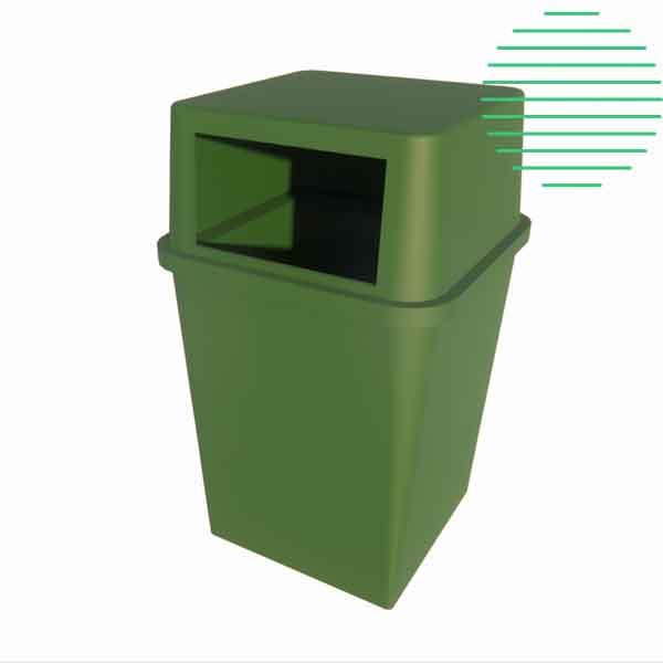 Trash can revit