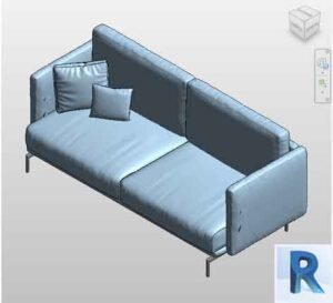 Couch revit model