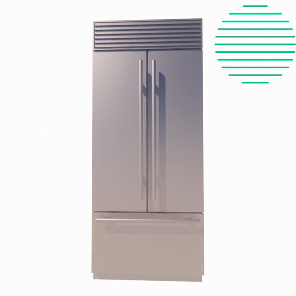 Revit refrigerator french