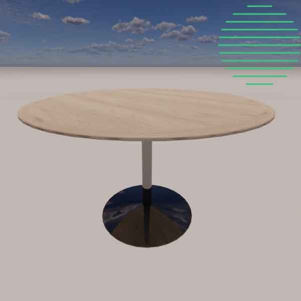 Revit table round