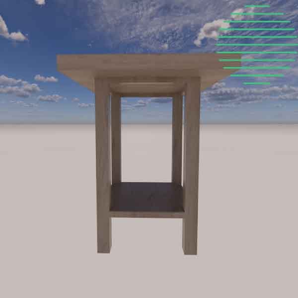 Revit table night stand