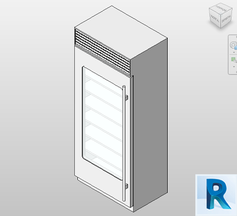 Revit refrigerator glass door - Autodesk