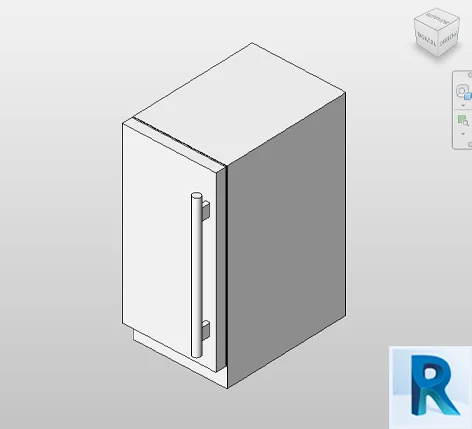 Revit undercounter refrigerator