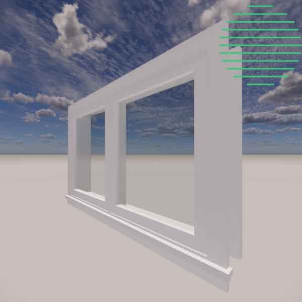 Revit window horizontal awning double