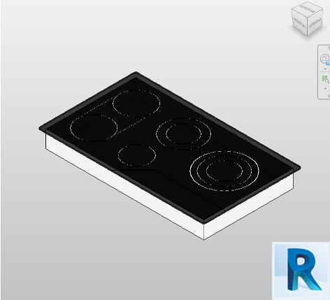 Revit cooktop electric