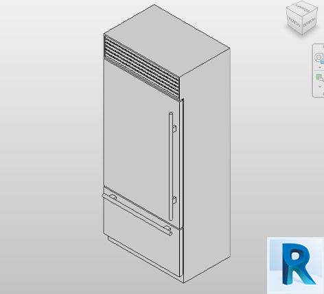 Revit refrigerator