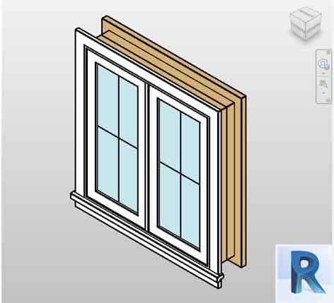 Revit window casement double Autodesk