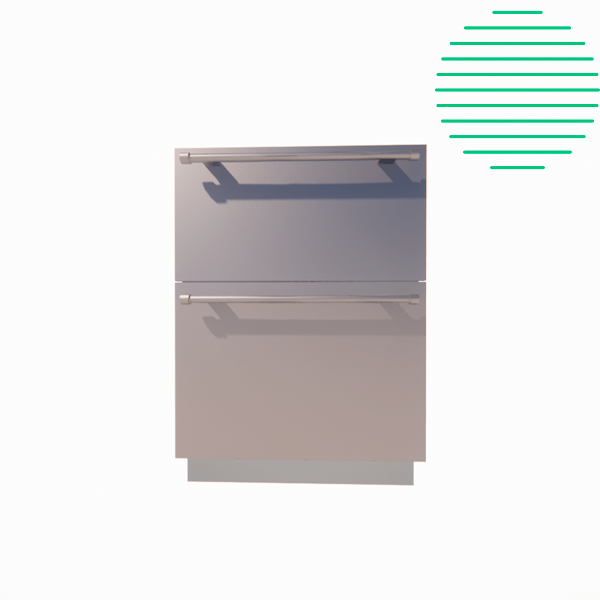 Revit undercounter refrigerator drawers