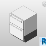 Revit undercounter refrigerator drawers