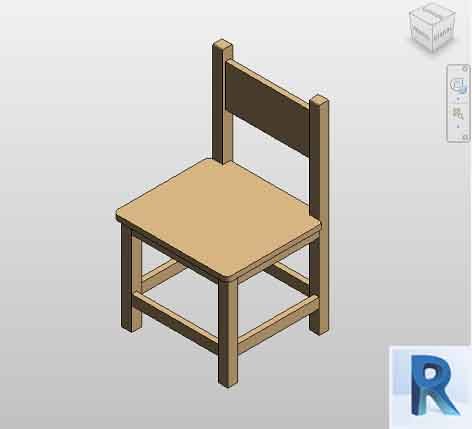 Revit children's chair