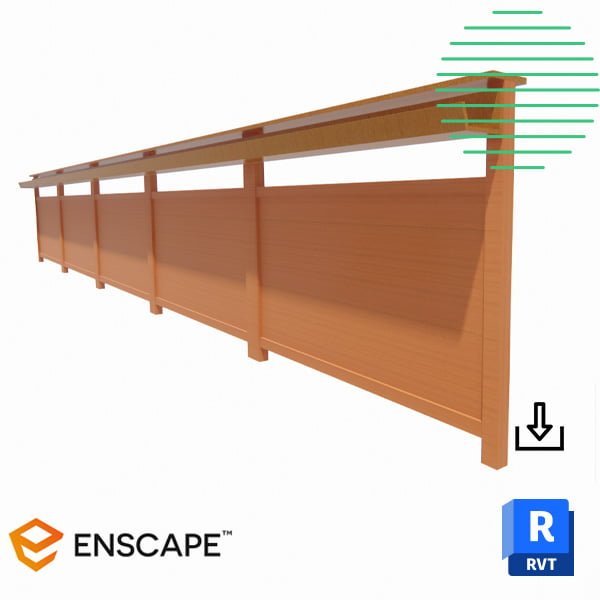 Revit railing parapet