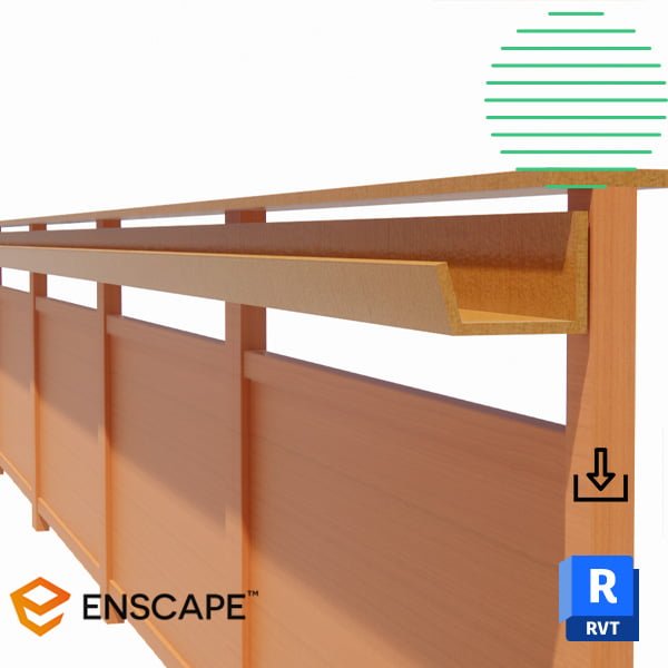 Revit railing parapet