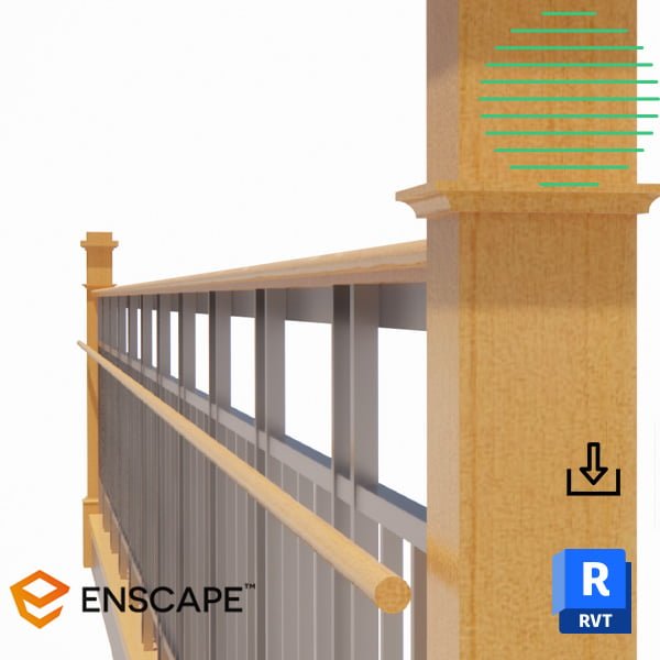 Classic revit railing