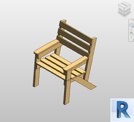 Tennis ball catcher Revit chair