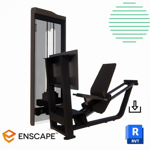 Leg press revit machine