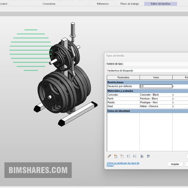 Weight tree rack revit