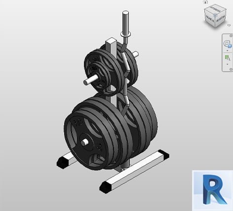 Weight tree rack revit