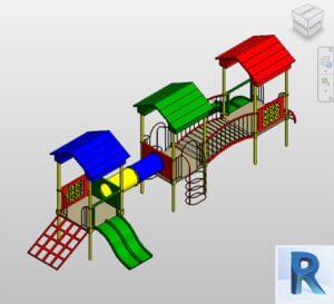 Kindergarten playground Revit
