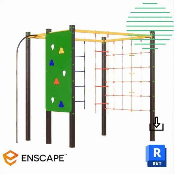 Climber playground Revit