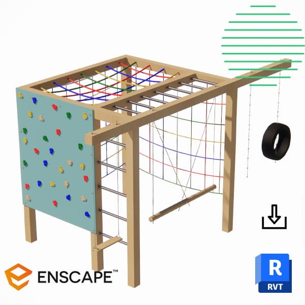 Playground equipment Revit