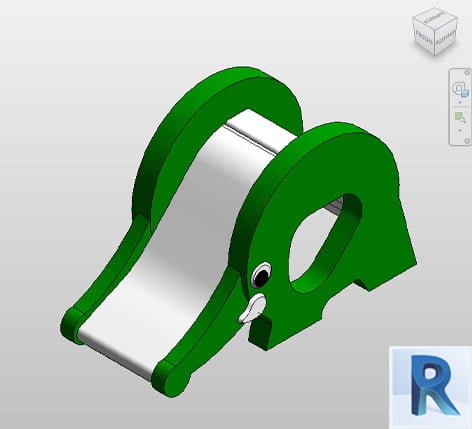 Revit children's slide