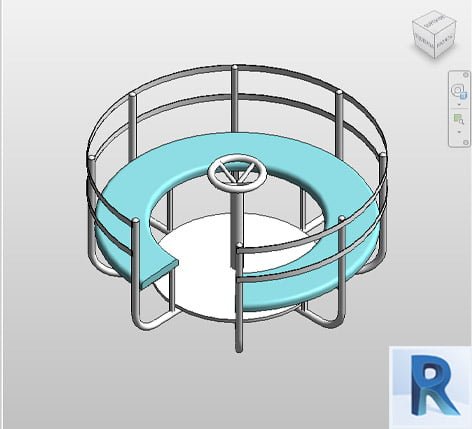 Revit kids carousel