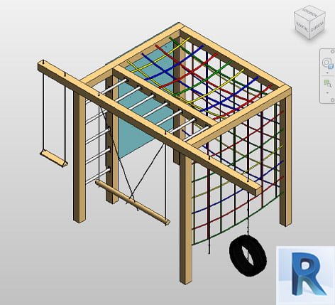 Playground equipment Revit