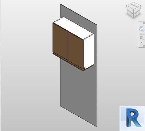 Revit 2 doors corner wall