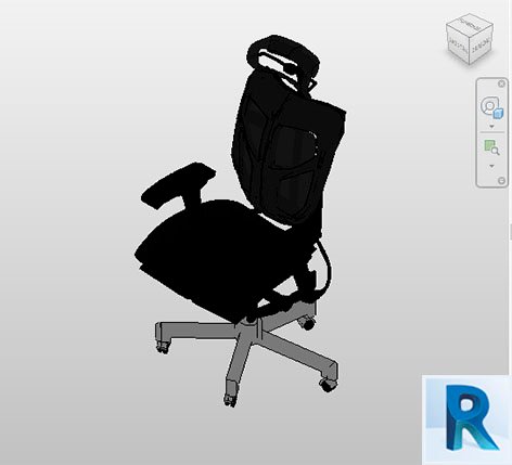 Revit ergonomic gamer chair