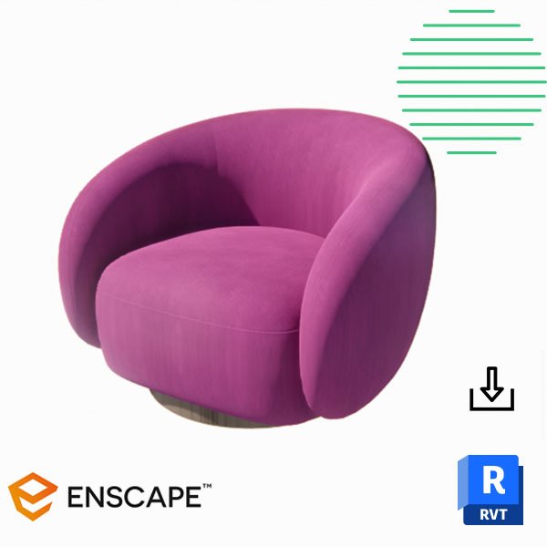 Julep armchair Revit