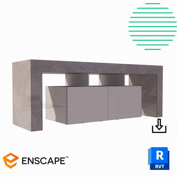 Revit entertainment center