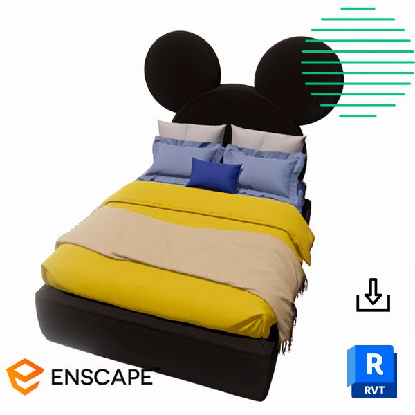 Revit mouse bed