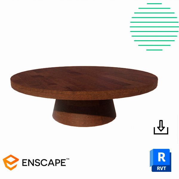 Revit circle coffee table