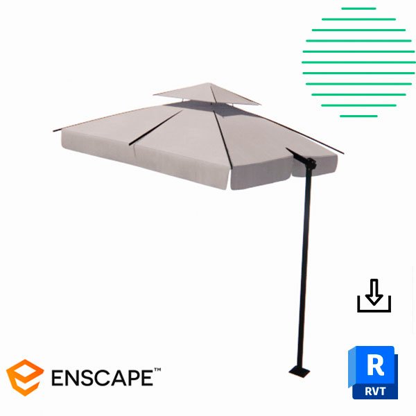 Revit terrace umbrella