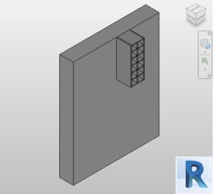 Revit Overhead bottle tray H80